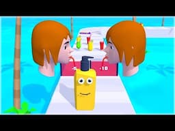 Juice Evolution to MAX LEVEL in Juice Run 3D Game!