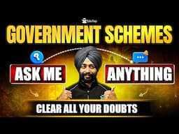 Ask Me Anything | Government Schemes for Competitive Exams | Current Affairs for Banking Exams