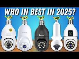 Best Light Bulb Security Cameras 2025 - The Only 6 You Should Consider Today