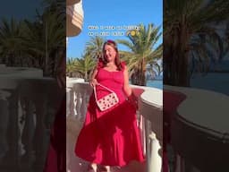 Dopamine Dressing on holiday #midsize #plussize #dopaminedressing #size16 #size18 #outfitinspo