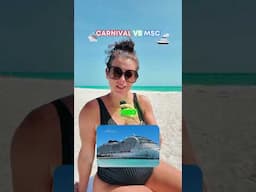 Ranking Best Cruises: MSC vs CARNIVAL