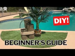 How To Install Artificial Grass: Maintenance-Free Plant Beds!