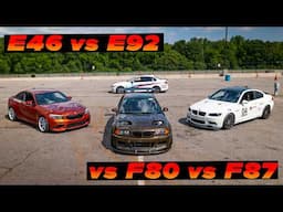 Which M Car is Fastest? - Track Tested Showdown