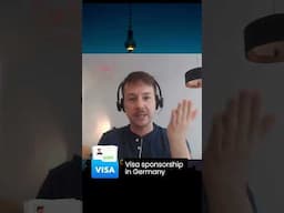🇩🇪Visa sponsorship: Myth or not? ❌