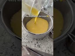 Easy lemon ginger shot recipe! #lemonginger #lemongingershot #wellnessshots #juicing
