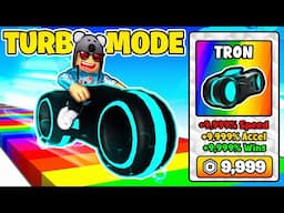 I Bought This OP TRON MOTORCYCLE and Reached MAX SPEED in Roblox