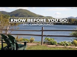 Know Before You Go – DEC Campgrounds