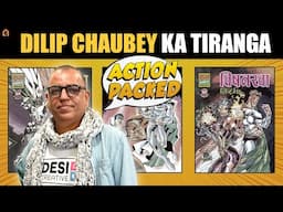 दिलीप चौबे का तिरंगा | Unique Art style | Raj Comics | Indian Comic book artist