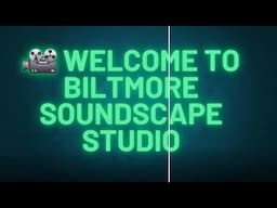 Welcome to Biltmore Soundscape Studio – Where Stories Get Sharper and Brands Get Louder.