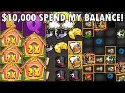 $10,000 FAN SPENDS MY BALANCE AGAIN