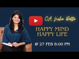 Happy Mind Happy Life Masterclass