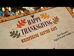 Where to eat Thanksgiving Dinner at Walt Disney World