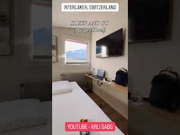 BUDGET HOTEL IN INTERLAKEN SWITZERLAND! Great Location With Breathtaking Views - Sleep And Go Hostel