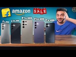 Biggest Samsung Phone SALE Ever! S24 Ultra, A55, M35 🔥 Flipkart SASA LELE & Amazon Great Summer Sale