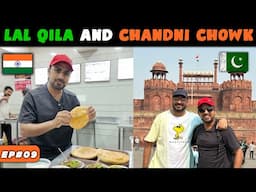 🇮🇳 LAL QILA and CHANDNI CHOWK INSANE STREET FOOD of DELHI  [EP-09]