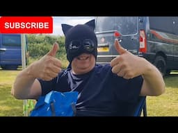 VANLIFE! _ Camp with Cat Man and Co! #vlog