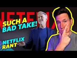 CEO Claims Netflix Saved Hollywood. Um, WHAT?!?! - Rant