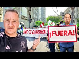 PERÚ ME RECIBE CON PROTESTAS ¿Qué está pasando aqui?