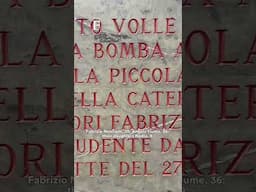 Lest we forget: The via dei Georgofili bombing