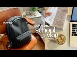UNI VLOG 🎧 | waking up early, studying, uni days & productivity