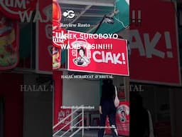 Arek Suroboyo Nang Jakarta TangSel Wajib Nang Kene CIAK !!! Authentic SUROBOYO rek