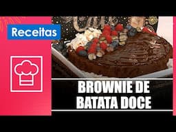 Faça um delicioso brownie de batata doce com a nutrichef Clariana Colaço– 30/04/25