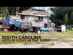 Poor SOUTH CAROLINA Towns With Lots Of Stuff In The Yards