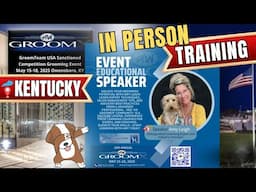 What to expect at a Dog Grooming Trade Show and a SURPRISE!