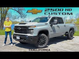 2025 Chevrolet Silverado 2500 HD Custom Gas | CHEAP Without Looking Cheap! | Test Drive Review