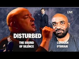 Professional Actor Reacts | Disturbed  - The Sound Of Silence - CONAN on TBS | WHOA!