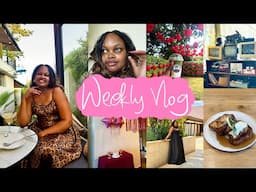 VLOG: Cafe Hopping, Galentines, Hair Maintance & more..