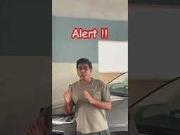 Alert  !! ￼