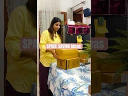 SPACE SAVING IDEAS#shorts #homeorganization #organisation #organised #home #home  #homeimprovement