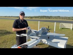 Michael Wargo Flies the Avios (PNF) Super Tucano w/Retracts, Flaps & LED Lights EPO 1600mm