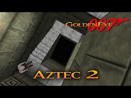GoldenEye 007 N64 - Aztec 2 - 00 Agent (Custom level)