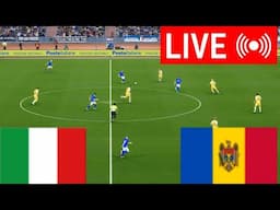 🔴LIVE : Italy vs Moldova World Championship Qualification | Full Match Live Streaming Today