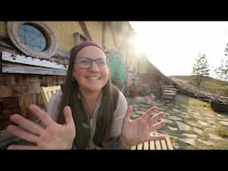 cozy underground 'Hobbit Hole' retreat || off-grid tiny home in the mountains