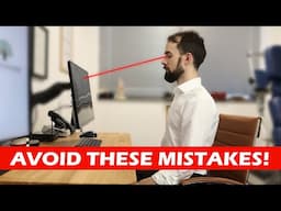 5 Most Common Mistakes When Setting Up Your Desk (& How To Correct Them)