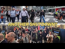 Bloor East During (another) TTC Subway Rush Hour Closure | Toronto Walk
