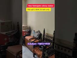 2bhk flat for sale near  Bahhajatin railway station|| 29 lakh only