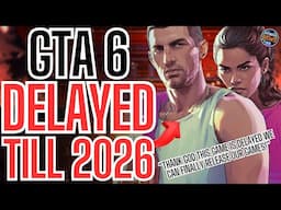 Grand Theft Auto 6 DELAYED TILL 2026 And Gamers MELTDOWN Over NEW RELEASE DATE And PUBLISHERS CHEER