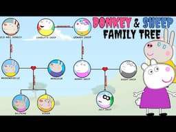 Peppa Pig: Donkey And Sheep Family Tree