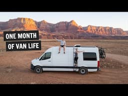 One month of VAN LIFE in the Southwestern United States