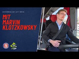 Unterwegs mit City Drive: Marvin Klotzkowsky im Einsatz