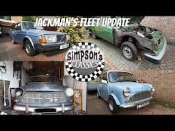 PROJECT CAR FLEET UPDATE - So much RUST to talk about!