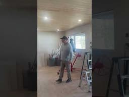 #shorts What are we up to at the cabin now. #diy