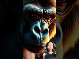 1 gorilla vs. 100 men 🤯 Make Faceless Videos with Hypernatural.ai #AItool #viralshortsvideo