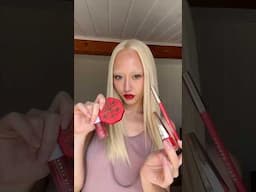 Cherry-inspired makeup look using Fenty Beauty ‘s limited edition Cherry Collection 🍒@dechenzin