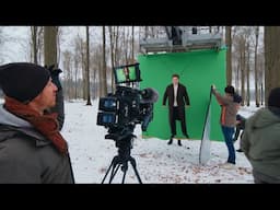Behind The Scenes - On Location Music Video Production with Greenscreen