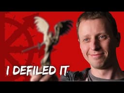 Chaos Defiled Shrine...HAHAHAHAHA 💀💀💀 Fun Conversion tutorial for Warhammer 40,000